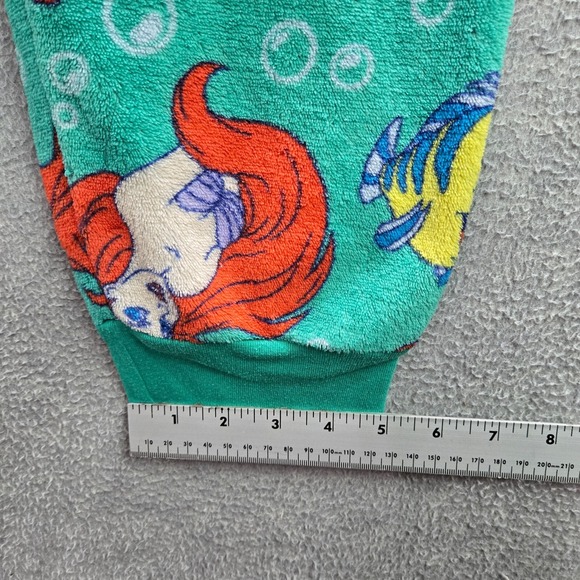 Disney‎ Women Sleepwear 2X Green Pajama Pants Jogger The Little Mermaid Ariel - Picture 6 of 11